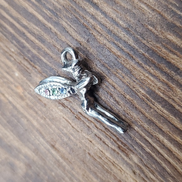 Swarovski crystal pastel fairy pendant‎ charm